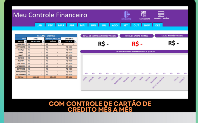 Como Planejar Suas Metas Financeiras com uma Planilha de Previsão