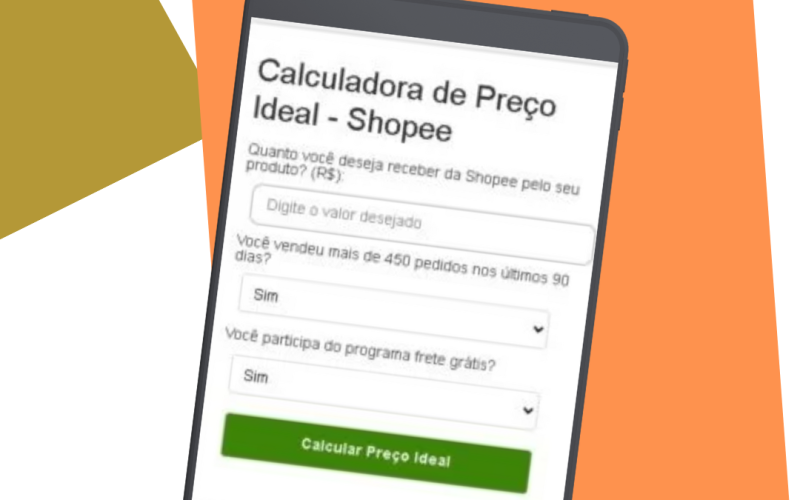Nossa Ferramenta para precificar produtos corretamente e vender na Shopee