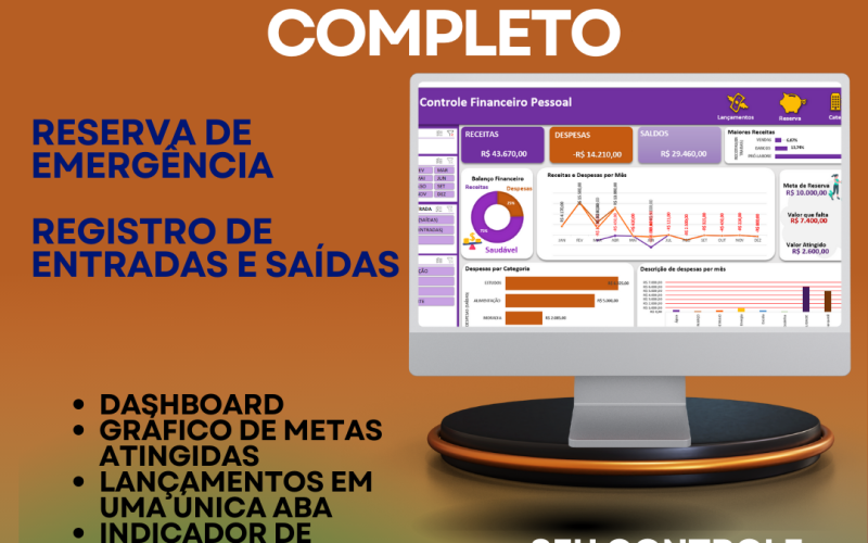 5 Planilhas Prontas para Organizar Suas Finanças em 2025